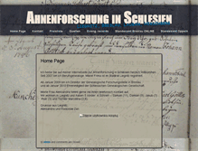 Tablet Screenshot of ahnenforscher.pl